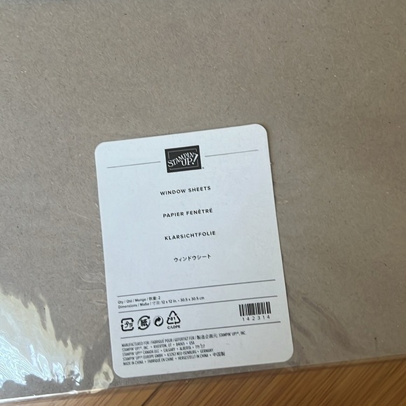 Stampin' Up! Sheets Unopened Pack 12x12 inch
Bundle of 3 - Picture 4 of 4